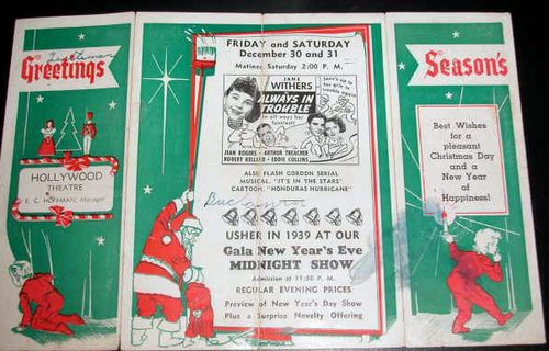 Hollywood Theatre - Flyer (newer photo)
